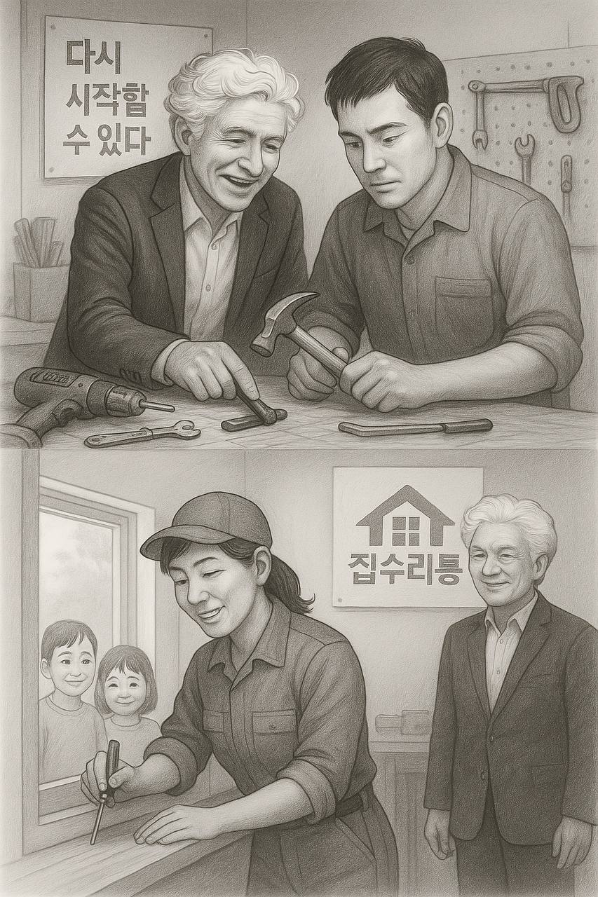 캡틴정의 집수리 이야기 삽화6